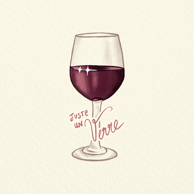 Juste un Verre de Vin Rouge