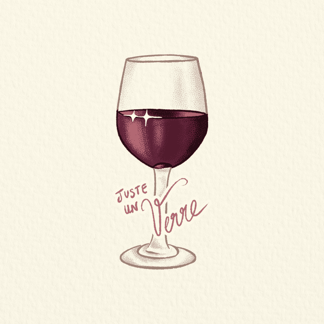 Juste un Verre de Vin Rouge